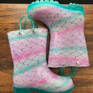 Mermaid Rain boots